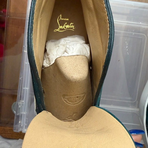 Louis Flat veau velours/strass - Picture 2 of 5